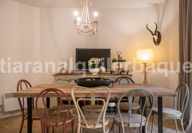 Comedor Era Piusa Totiaran, apartamento en Vielha, Valle de Aran Comedor Era Piusa Totiaran, apartamento en Vielha, Valle de Aran