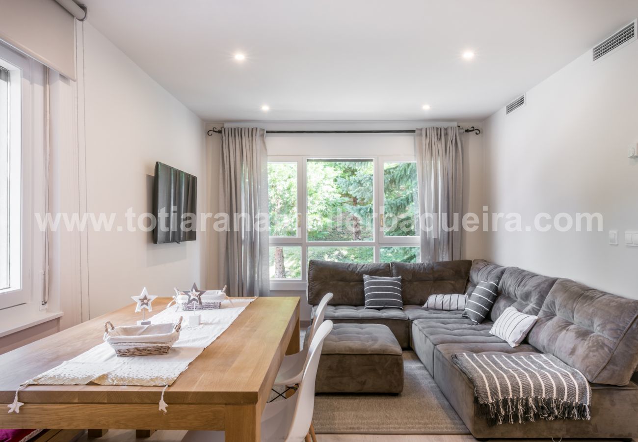 Salón Pomal  Totiaran, apartamento en Edif. Bonaigua,  Baqueira 