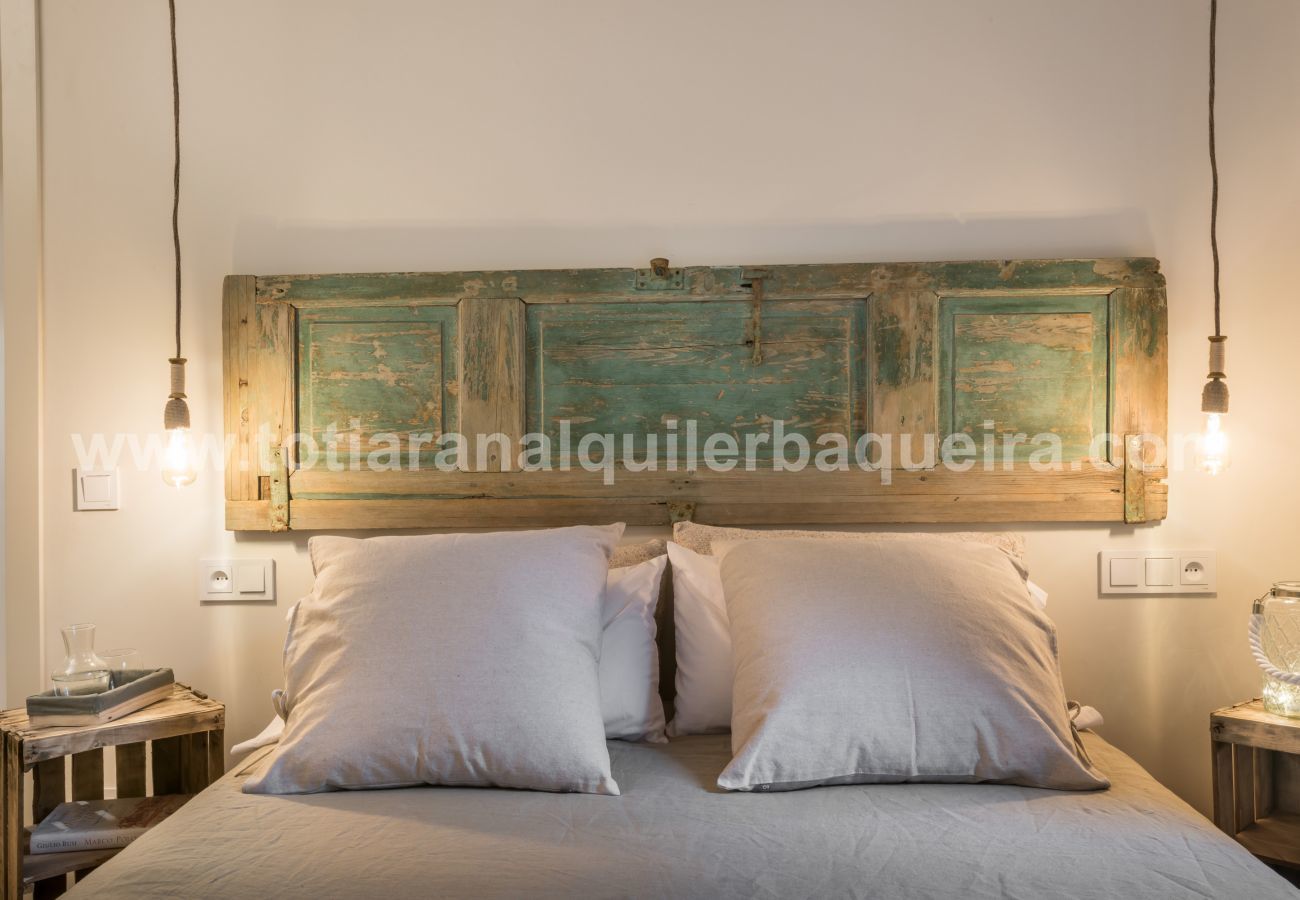 Dormitorio Era Piusa Totiaran, apartamento en Vielha, Valle de Aran Dormitorio Era Piusa Totiaran, apartamento en Vielha, Valle de Aran