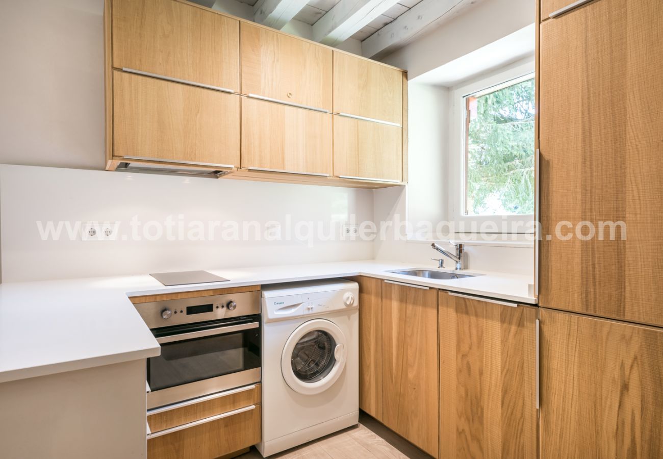 Kitchen of the Casa Aneto by Totiaran. Located in Unha