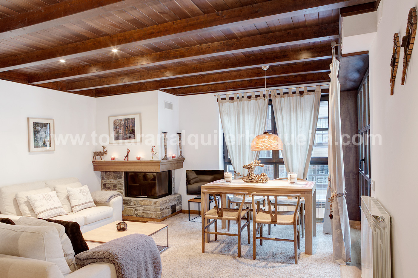 Salle à manger Peülha Totiaran, appartement à Val de Ruda, Baqueira