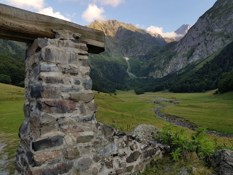 Natural landscape in Artiga de Lin, Val d'Aran