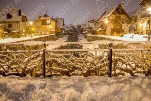 Vielha with snow